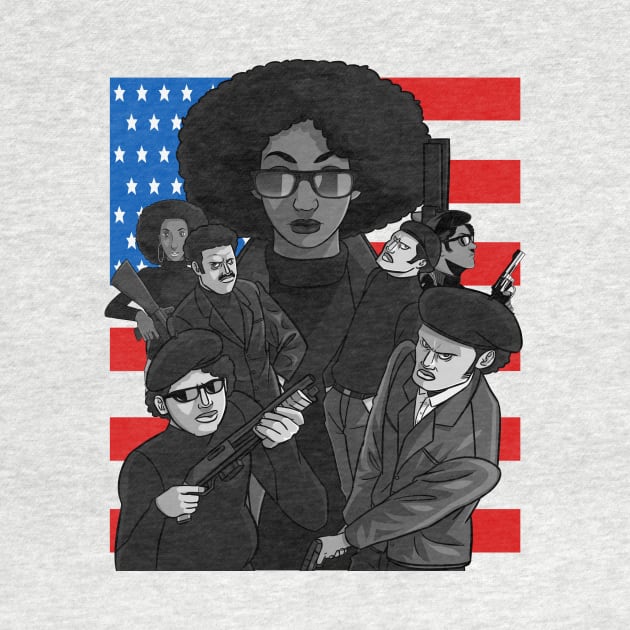 Black Panther Party Juneteenth by Noseking